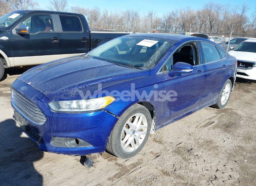 Photo 2 of 2014 Ford Fusion SE (VIN 1FA6P0HD4E5358294)