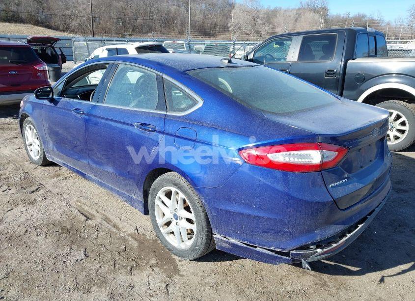 Photo 3 of 2014 Ford Fusion SE (VIN 1FA6P0HD4E5358294)