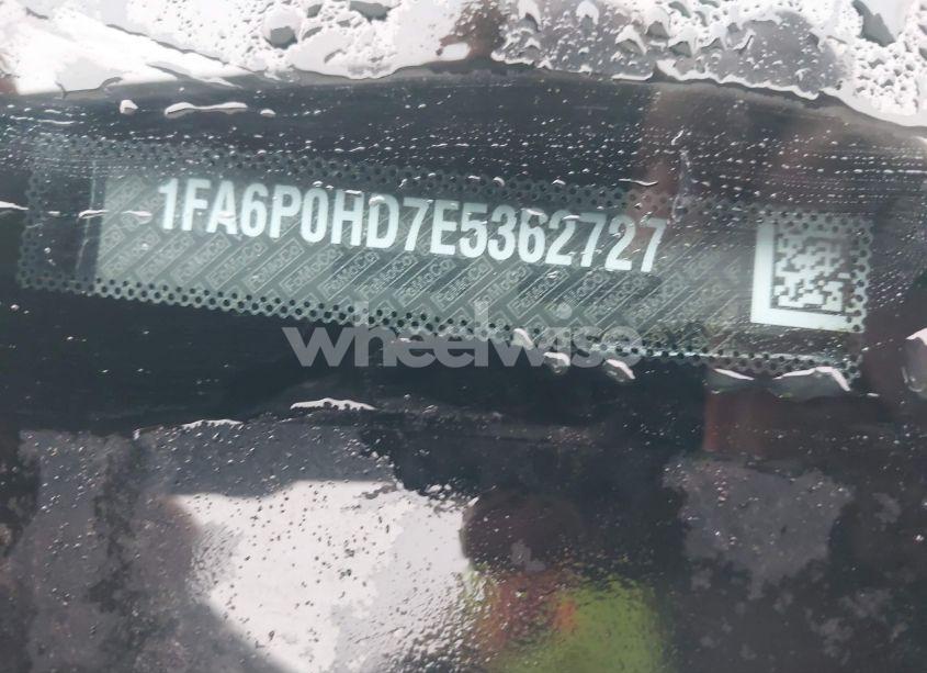 Photo 9 of 2014 Ford Fusion SE (VIN 1FA6P0HD7E5362727)