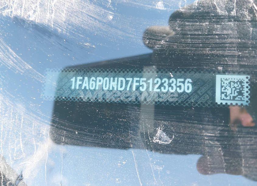 Photo 9 of 2015 Ford Fusion SE (VIN 1FA6P0HD7F5123356)