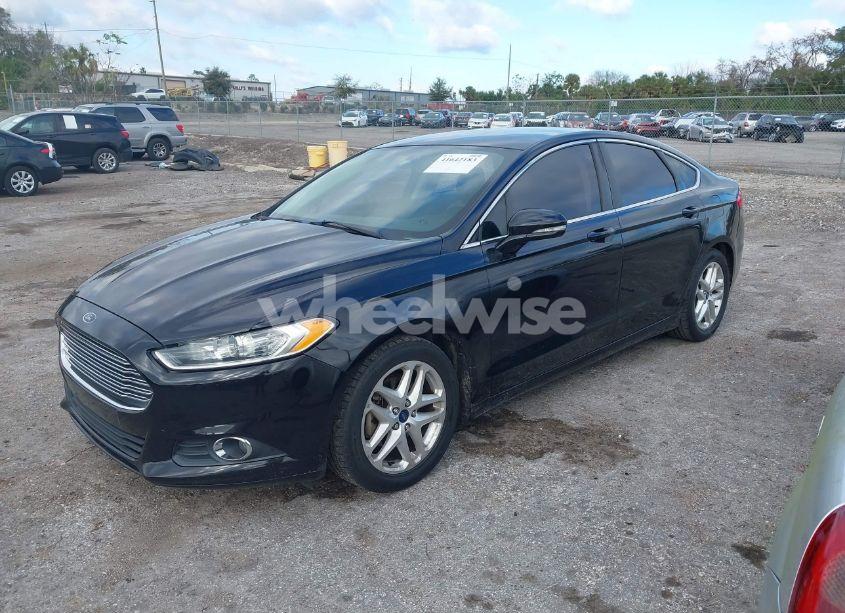 Photo 2 of 2016 Ford Fusion SE (VIN 1FA6P0HD8G5100363)