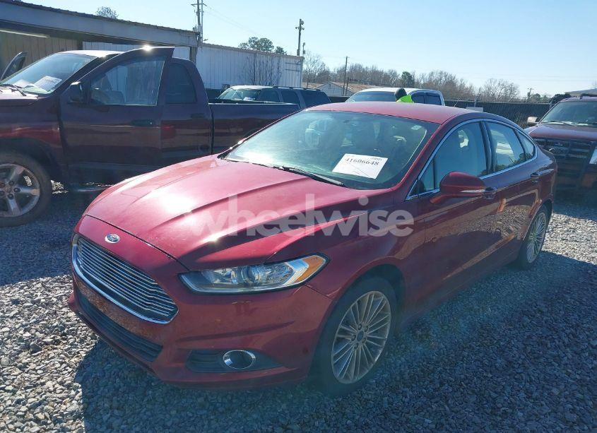 Photo 2 of 2016 Ford Fusion SE (VIN 1FA6P0HD8G5132942)