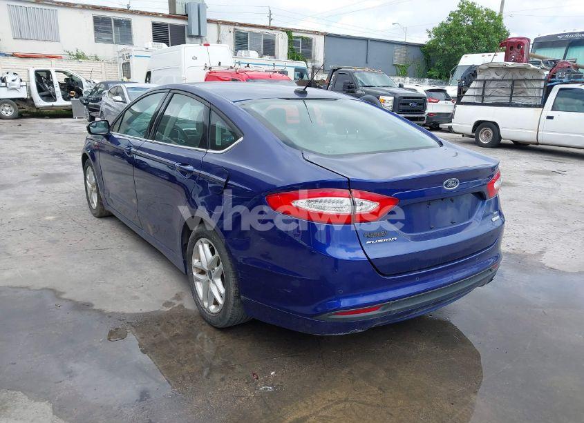 Photo 3 of 2016 Ford Fusion SE (VIN 1FA6P0HD8G5135436)
