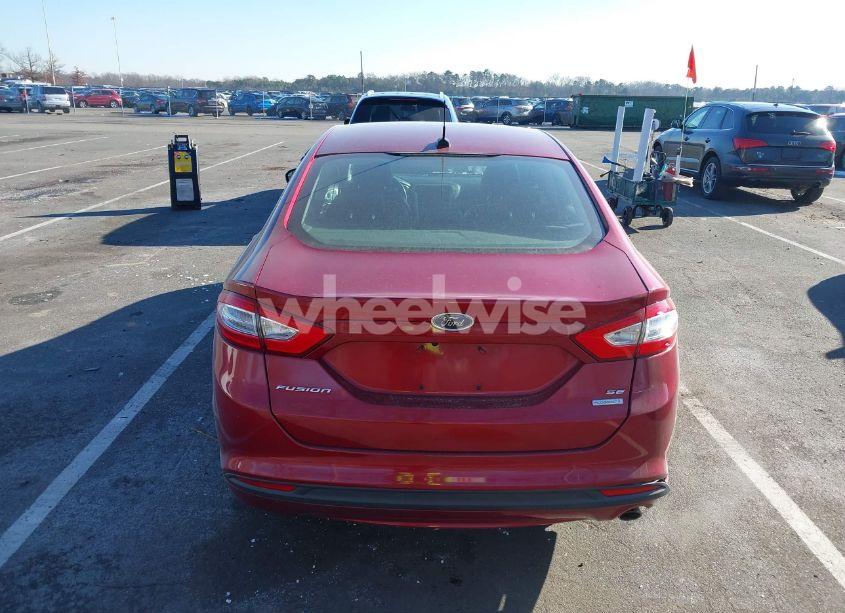 Photo 16 of 2014 Ford Fusion SE (VIN 1FA6P0HD9E5396815)