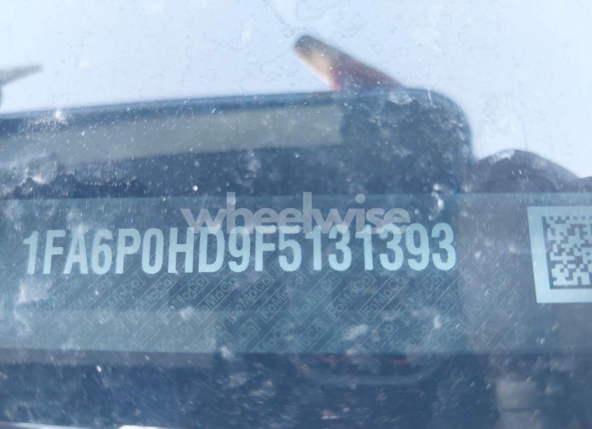 Photo 9 of 2015 Ford Fusion SE (VIN 1FA6P0HD9F5131393)