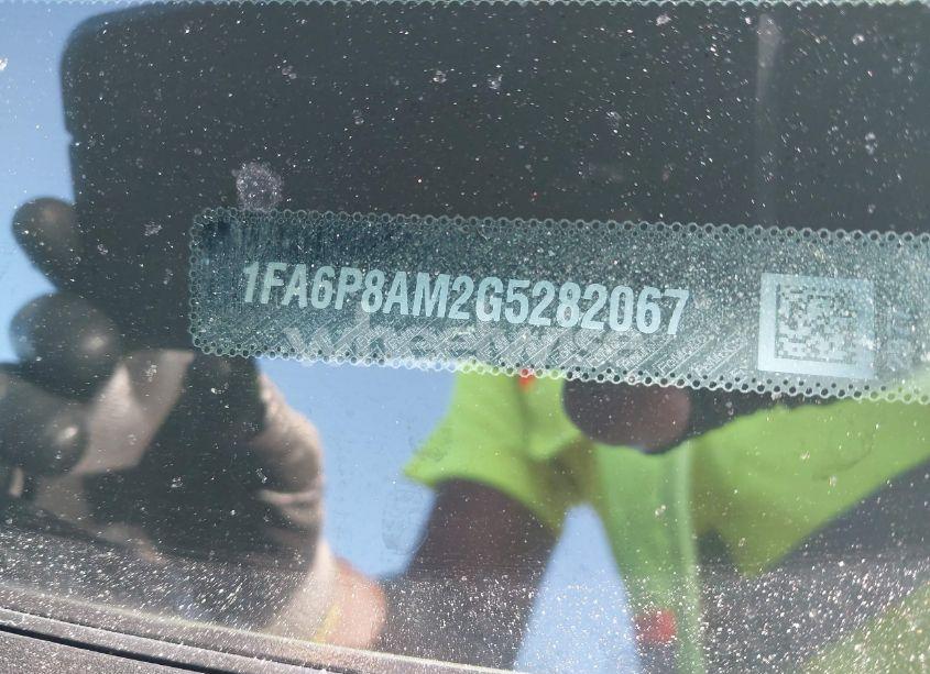 Photo 9 of 2016 Ford Mustang V6 (VIN 1FA6P8AM2G5282067)