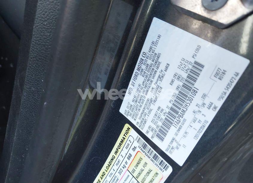 Photo 9 of 2017 Ford Mustang V6 (VIN 1FA6P8AM3H5301081)