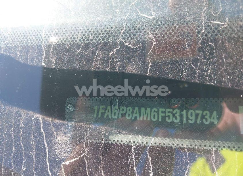 Photo 9 of 2015 Ford Mustang V6 (VIN 1FA6P8AM6F5319734)