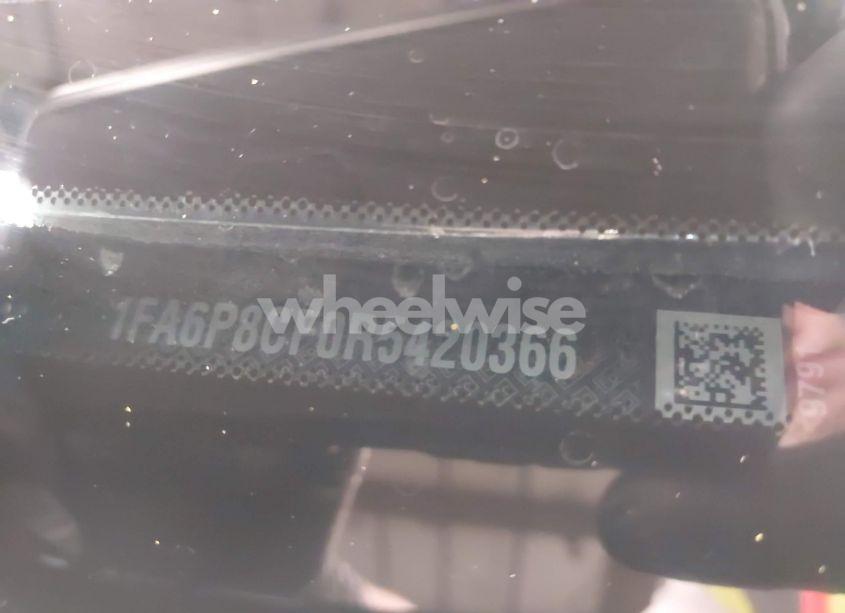 Photo 17 of 2024 Ford Mustang GT PREMIUM FASTBACK (VIN 1FA6P8CF0R5420366)