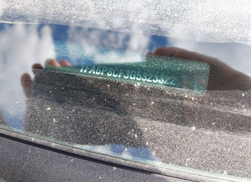 Photo 9 of 2016 Ford Mustang GT (VIN 1FA6P8CF3G5323322)