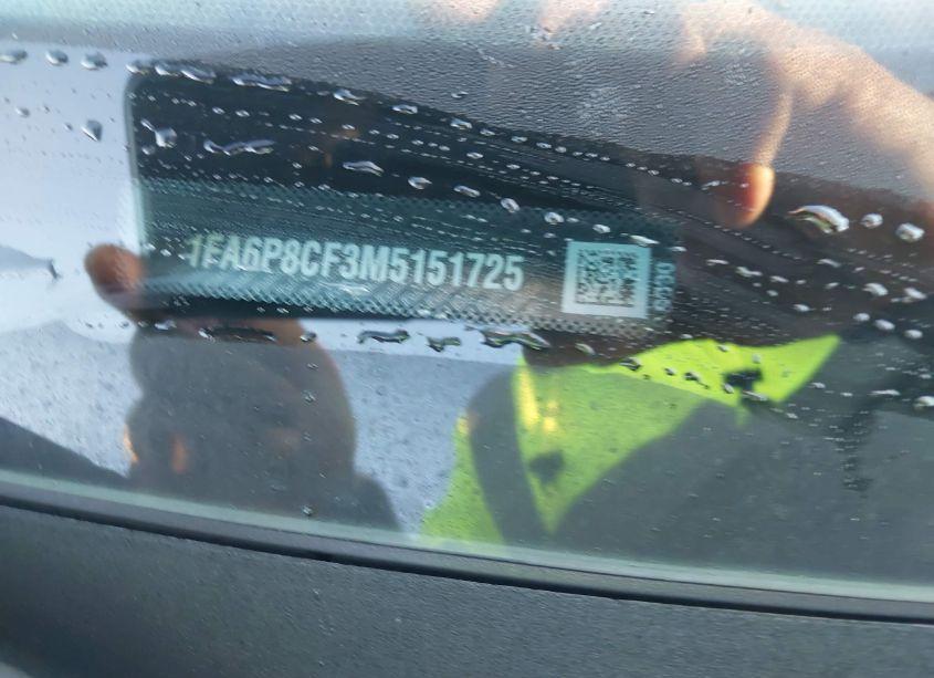 Photo 9 of 2021 Ford Mustang GT PREMIUM (VIN 1FA6P8CF3M5151725)