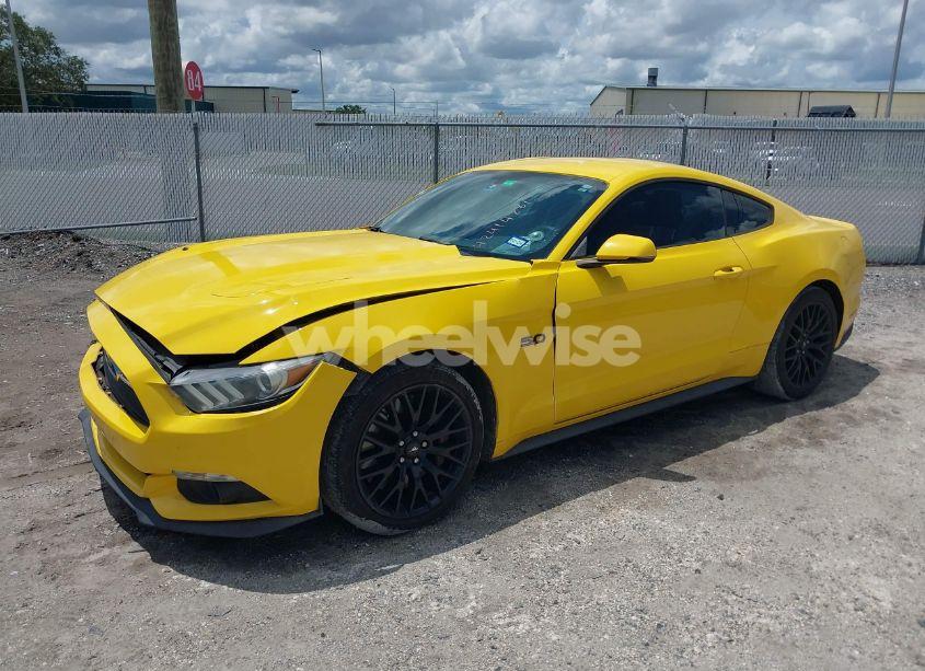 Photo 2 of 2015 Ford Mustang GT PREMIUM (VIN 1FA6P8CF4F5362399)