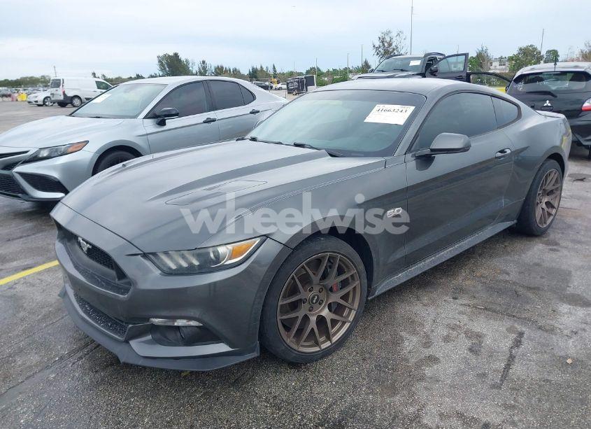 Photo 2 of 2015 Ford Mustang GT PREMIUM (VIN 1FA6P8CF6F5365661)