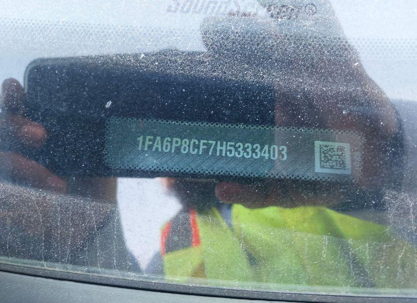 Photo 9 of 2017 Ford Mustang GT (VIN 1FA6P8CF7H5333403)