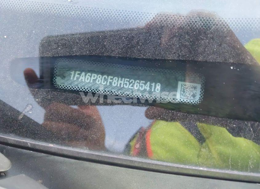 Photo 9 of 2017 Ford Mustang GT (VIN 1FA6P8CF8H5265418)