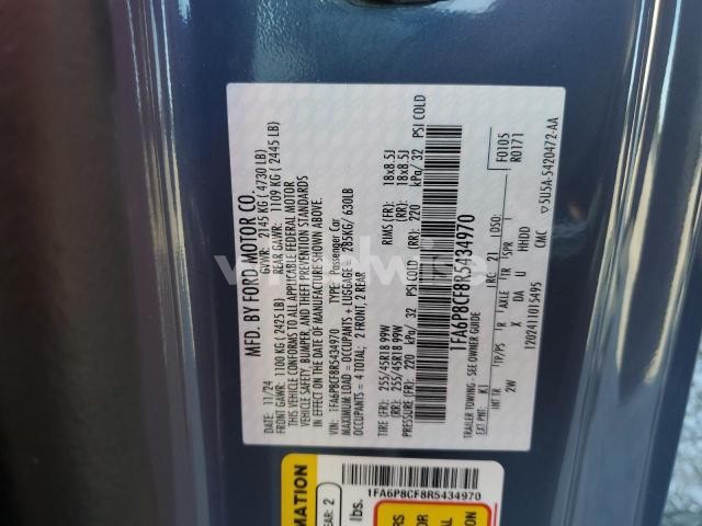 Photo 8 of 2024 FORD MUSTANG GT N/A (VIN 1FA6P8CF8R5434970)