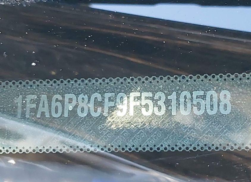 Photo 9 of 2015 Ford Mustang GT PREMIUM (VIN 1FA6P8CF9F5310508)