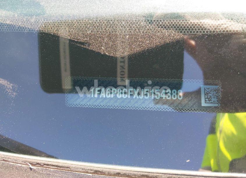 Photo 9 of 2018 Ford Mustang GT PREMIUM (VIN 1FA6P8CFXJ5154388)