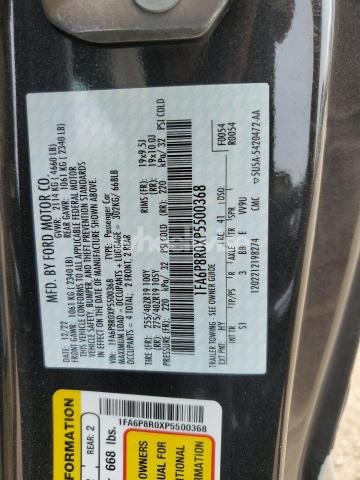 Photo 10 of 2023 FORD MUSTANG MACH I N/A (VIN 1FA6P8R0XP5500368)