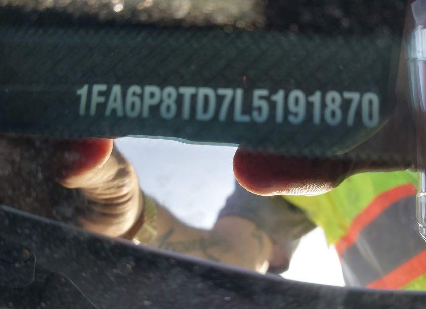 Photo 9 of 2020 Ford Mustang ECOBOOST FASTBACK (VIN 1FA6P8TD7L5191870)