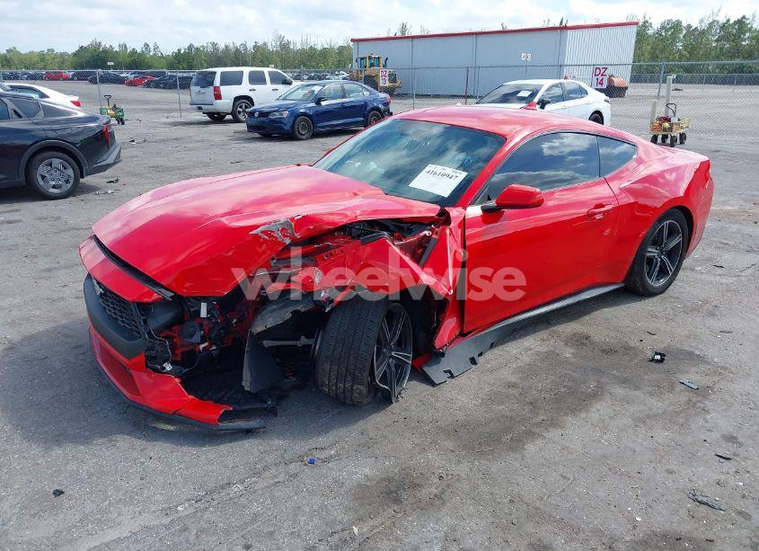 Photo 2 of 2024 Ford Mustang ECOBOOST FASTBACK (VIN 1FA6P8TH0R5106637)