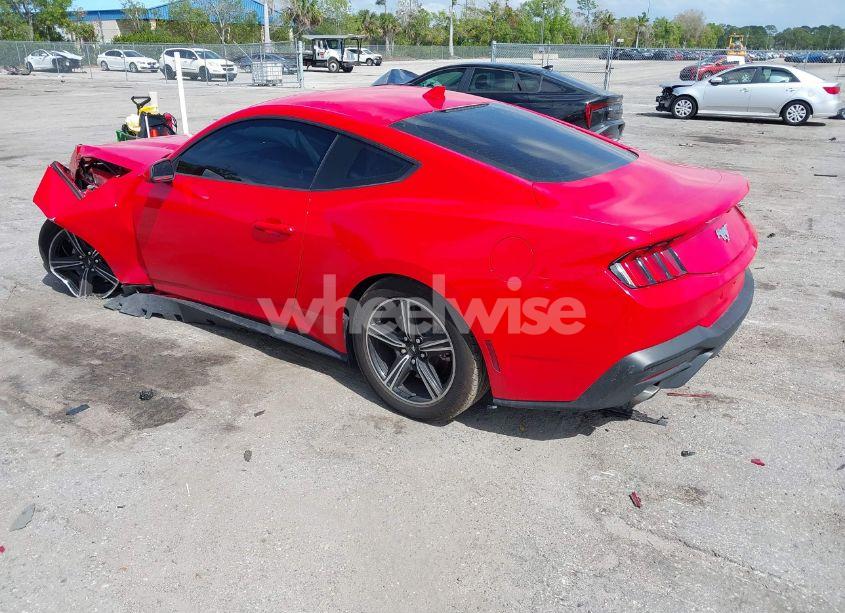 Photo 3 of 2024 Ford Mustang ECOBOOST FASTBACK (VIN 1FA6P8TH0R5106637)
