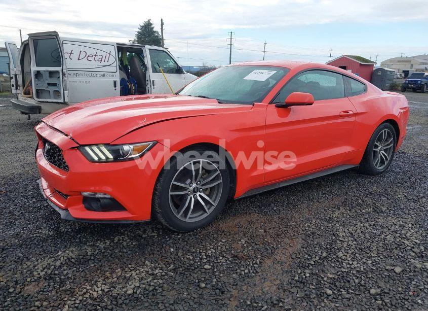 Photo 2 of 2016 Ford Mustang ECOBOOST (VIN 1FA6P8TH1G5231725)