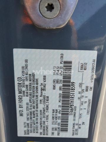 Photo 2 of 2024 FORD MUSTANG (VIN 1FA6P8TH1R5118599)