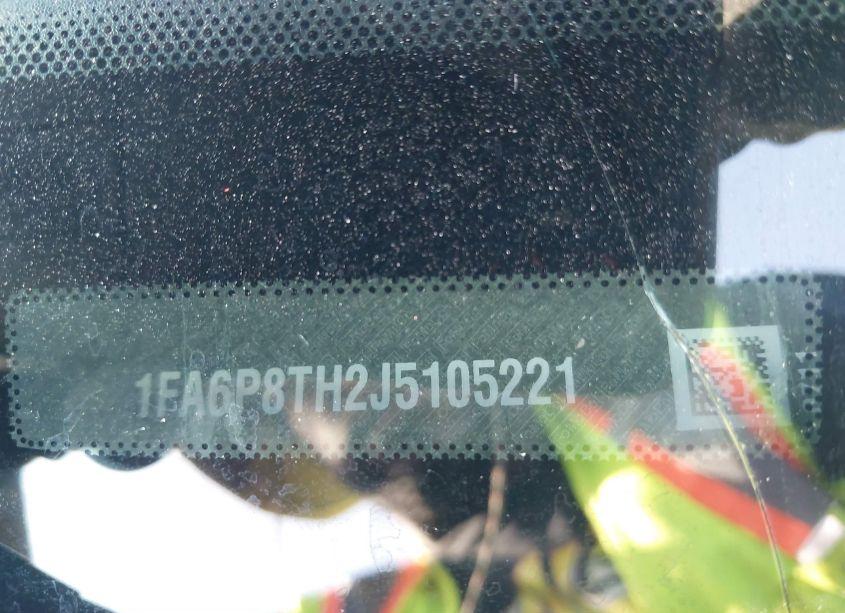 Photo 9 of 2018 Ford Mustang ECOBOOST (VIN 1FA6P8TH2J5105221)