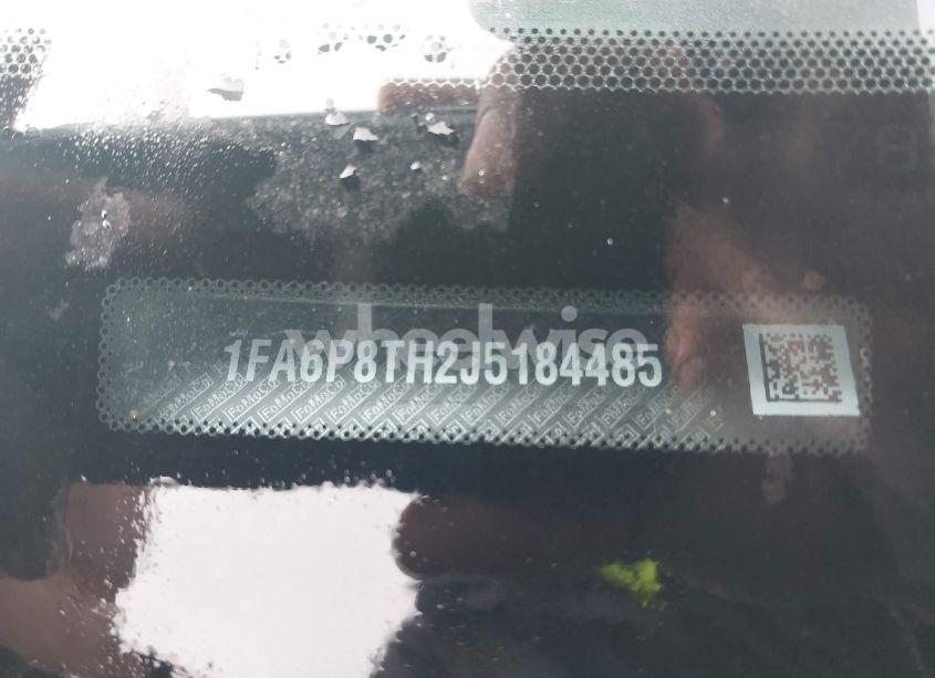 Photo 9 of 2018 Ford Mustang ECOBOOST (VIN 1FA6P8TH2J5184485)