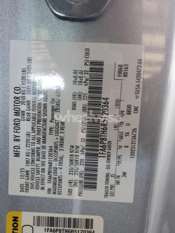 Photo 7 of 2024 FORD MUSTANG (VIN 1FA6P8TH6R5120364)