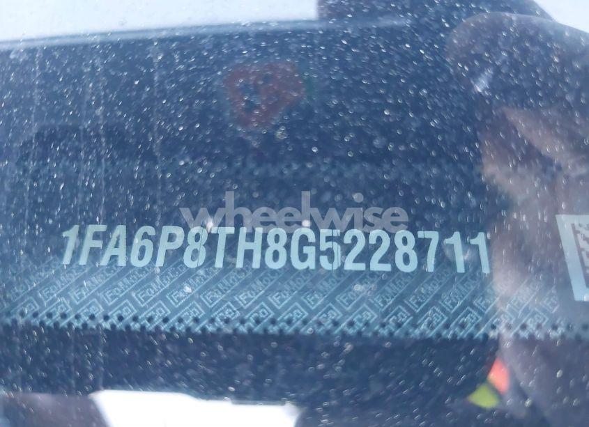 Photo 9 of 2016 Ford Mustang ECOBOOST (VIN 1FA6P8TH8G5228711)