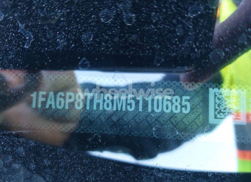 Photo 9 of 2021 Ford Mustang ECOBOOST FASTBACK (VIN 1FA6P8TH8M5110685)