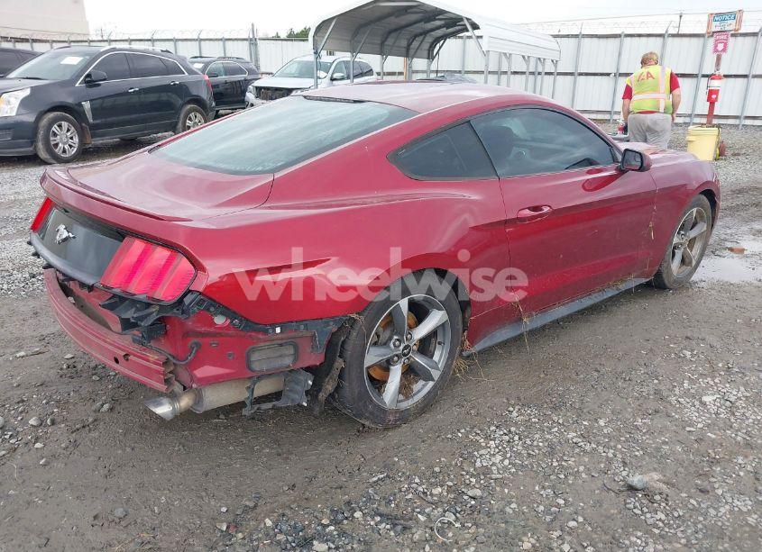 Photo 4 of 2015 Ford Mustang ECOBOOST (VIN 1FA6P8TH9F5407015)