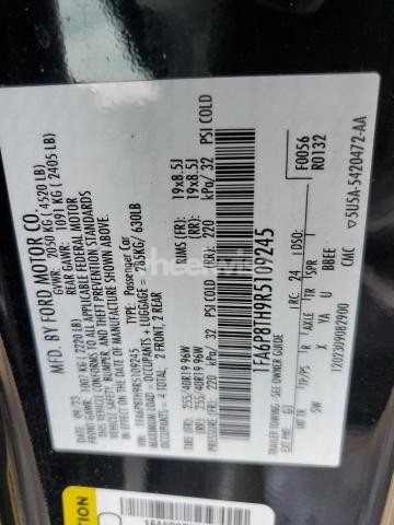 Photo 2 of 2024 FORD MUSTANG (VIN 1FA6P8TH9R5109245)