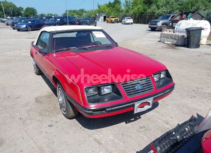 Photo 6 of 1983 Ford Mustang (VIN 1FABP2737DF133461)