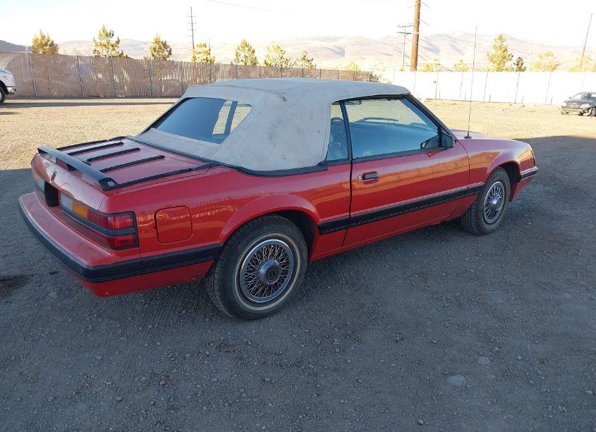Photo 4 of 1986 Ford Mustang LX/GT (VIN 1FABP2737GF189808)