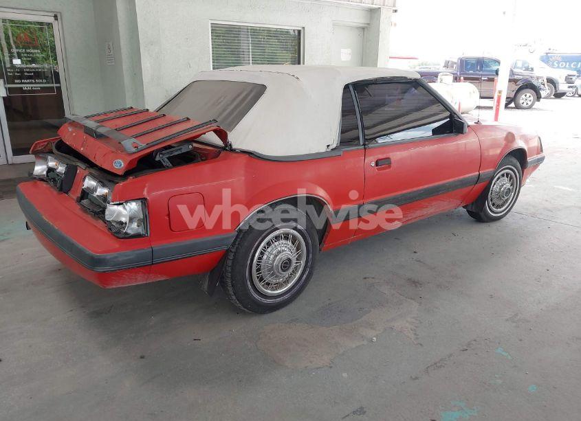 Photo 4 of 1986 Ford Mustang LX/GT (VIN 1FABP2738GF131495)