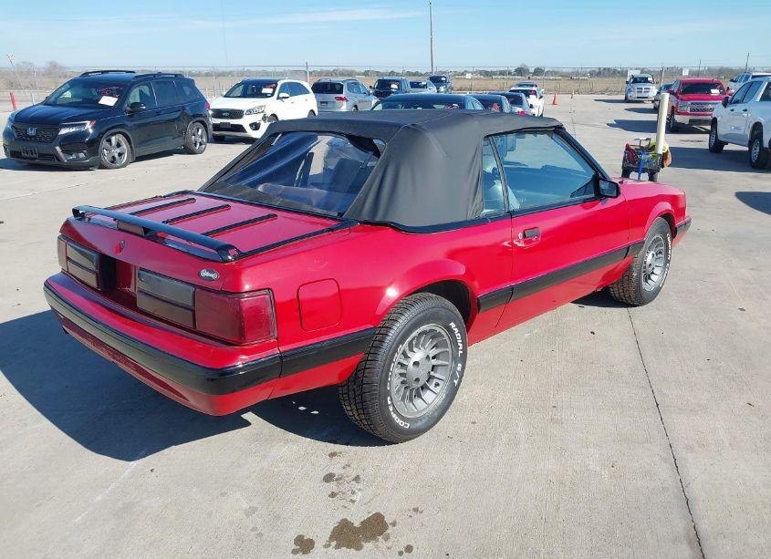 Photo 4 of 1987 Ford Mustang LX (VIN 1FABP44A2HF168879)