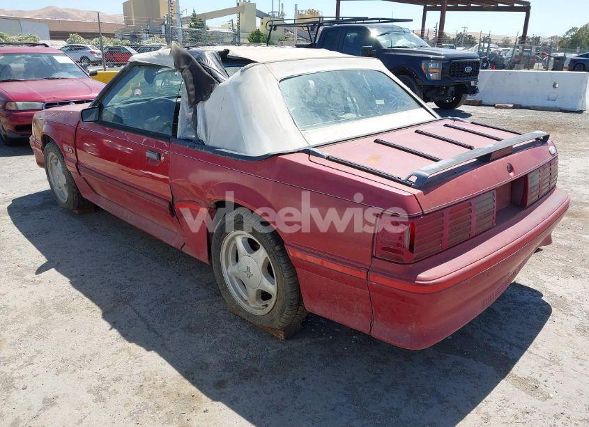 Photo 3 of 1987 Ford Mustang GT (VIN 1FABP45E1HF201744)