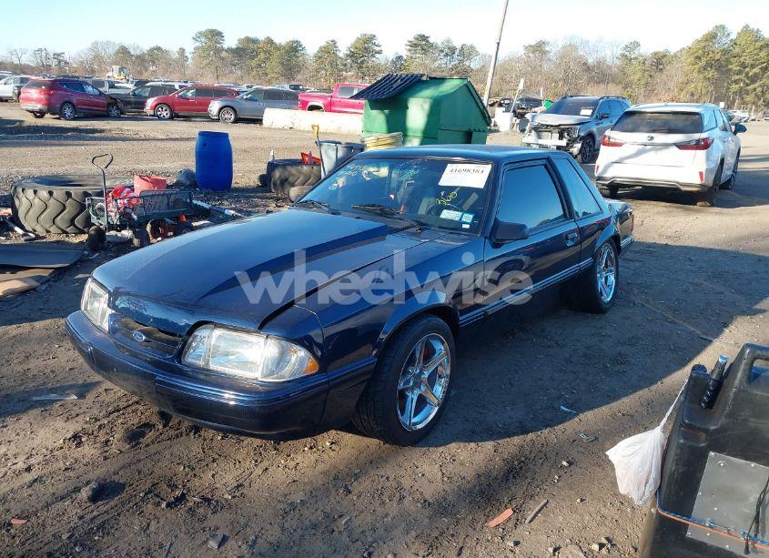Photo 2 of 1991 Ford Mustang LX (VIN 1FACP40E4MF199753)
