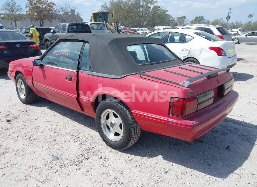 Photo 3 of 1993 Ford Mustang LX (VIN 1FACP44MXPF138428)
