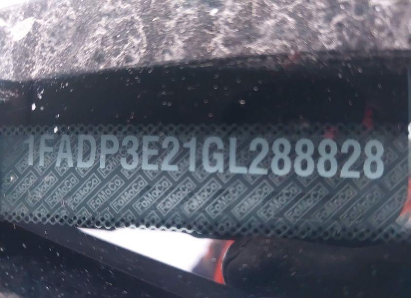 Photo 9 of 2016 Ford Focus S (VIN 1FADP3E21GL288828)