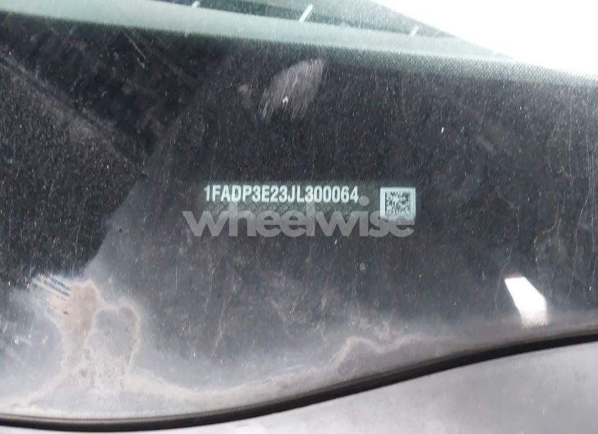 Photo 9 of 2018 Ford Focus S (VIN 1FADP3E23JL300064)