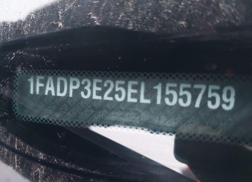 Photo 9 of 2014 Ford Focus S (VIN 1FADP3E25EL155759)