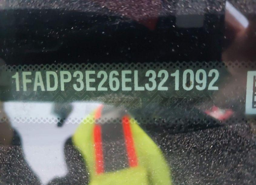 Photo 9 of 2014 Ford Focus S (VIN 1FADP3E26EL321092)