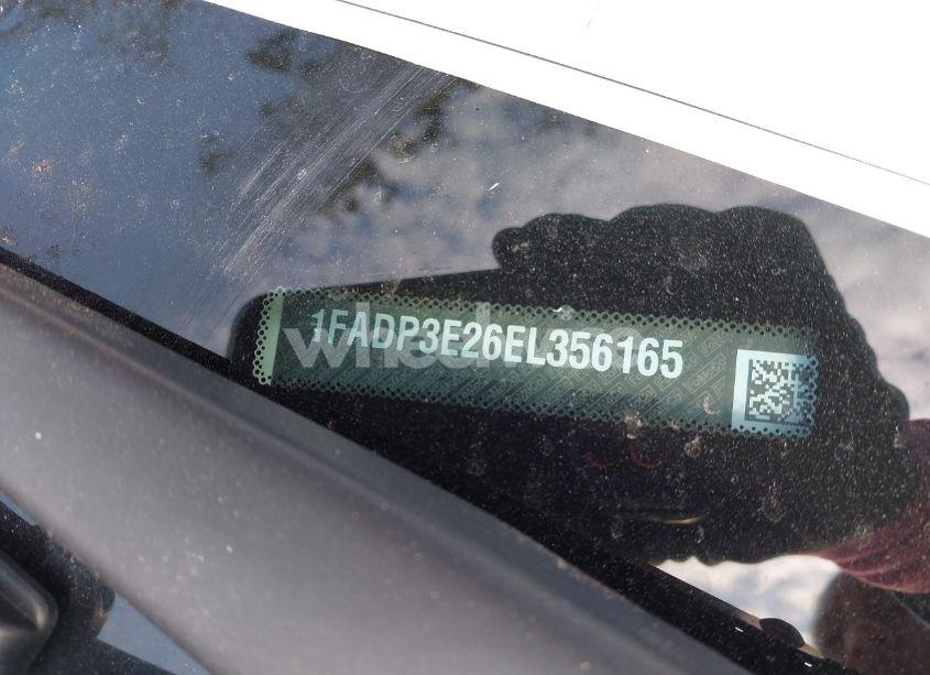 Photo 9 of 2014 Ford Focus S (VIN 1FADP3E26EL356165)