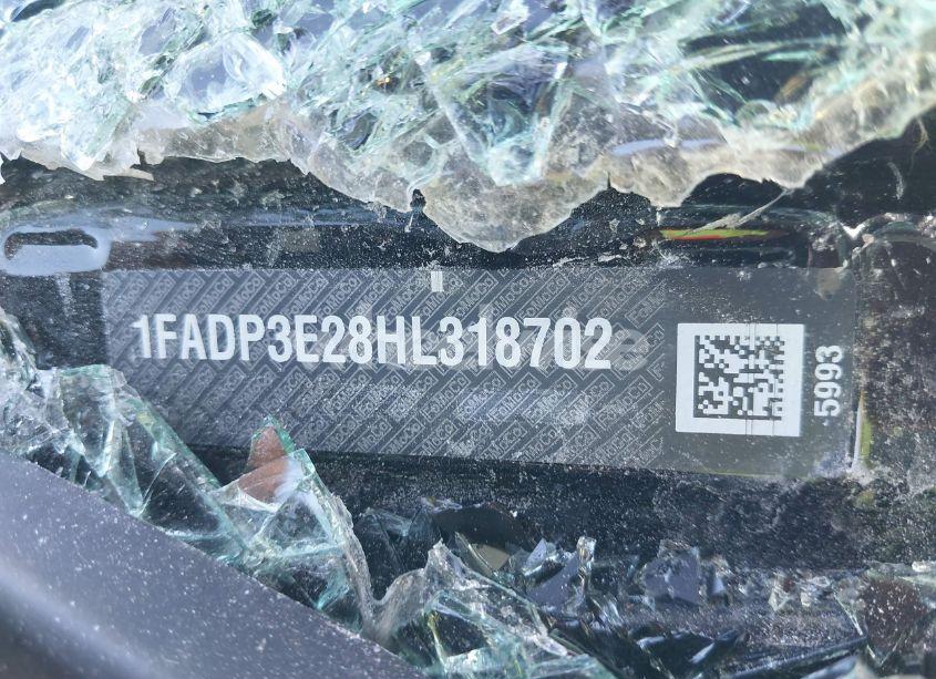 Photo 9 of 2017 Ford Focus S (VIN 1FADP3E28HL318702)