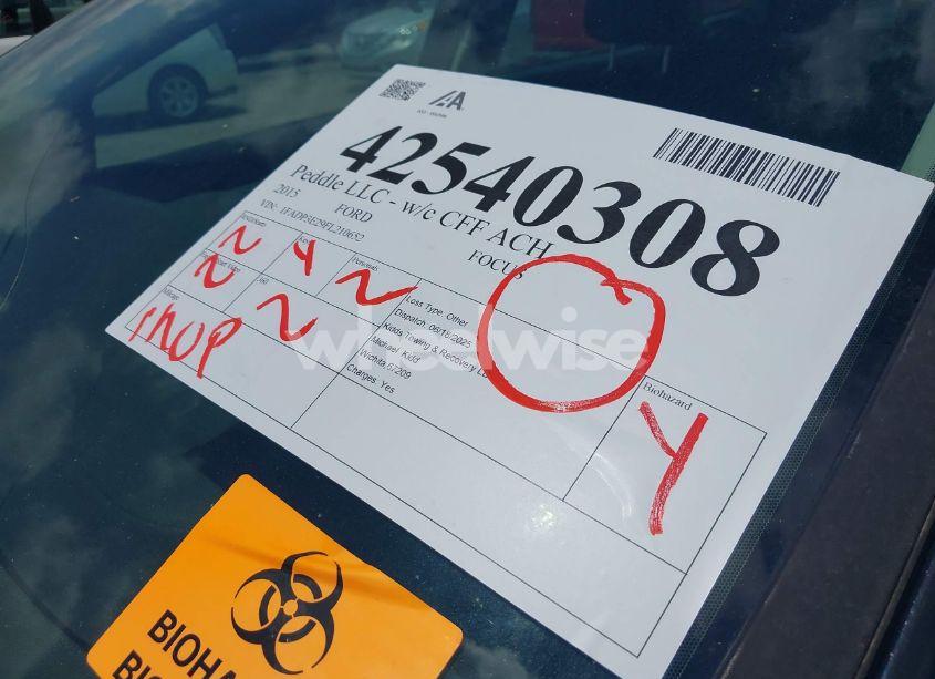 Photo 7 of 2015 Ford Focus S (VIN 1FADP3E29FL210652)