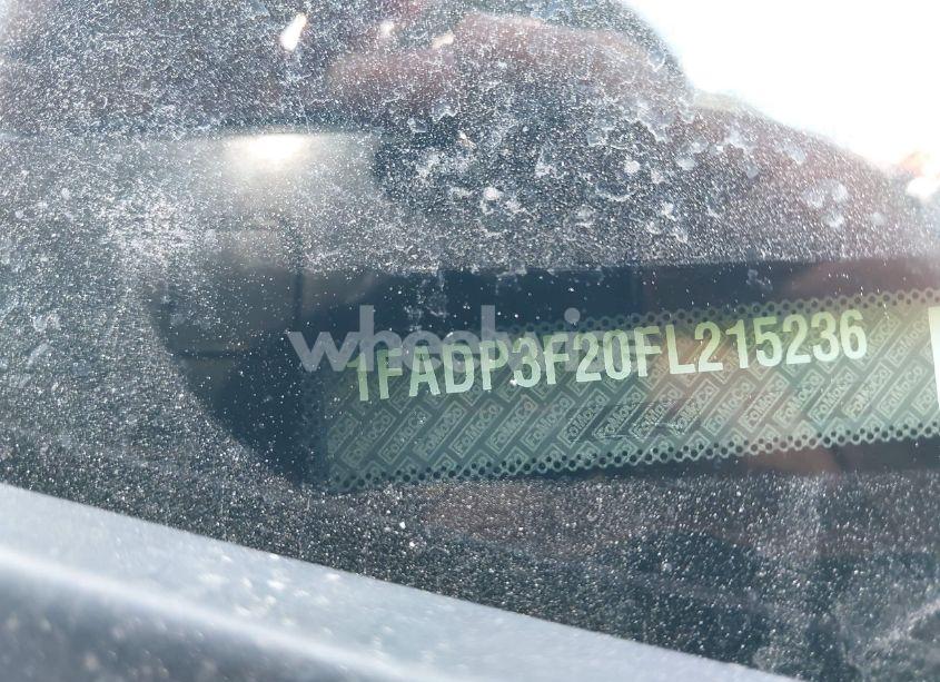 Photo 9 of 2015 Ford Focus SE (VIN 1FADP3F20FL215236)